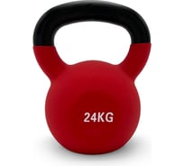 Гиря виниловая UNIXFIT 24 кг Red KBVIN24RD