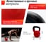 Гиря виниловая UNIXFIT 12 кг Red KBVIN12RD 5