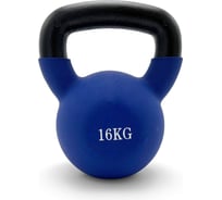 Гиря виниловая UNIXFIT 16 кг Blue KBVIN16BL
