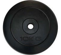 Диск обрезиненный UNIXFIT 10 кг, 25 мм DU10000RUB