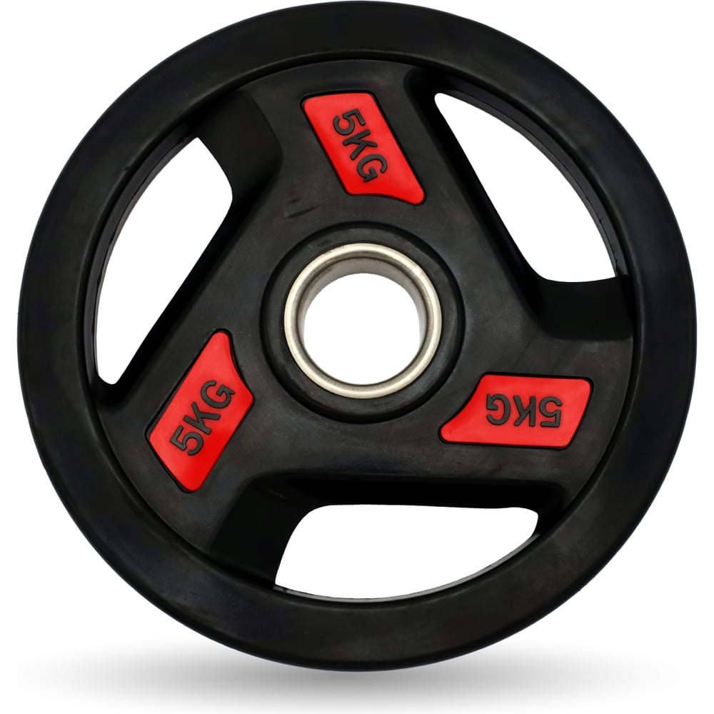 Диск обрезиненный c хватом UNIXFIT PRO 5 кг, 51 мм DG5RUBPRD - выгодная ...
