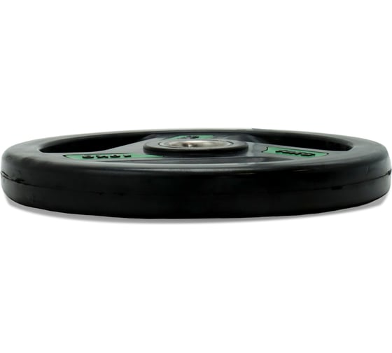 Диск обрезиненный c хватом UNIXFIT PRO 10 кг, 51 мм DG10RUBPGR