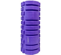 Ролик массажный для йоги и фитнеса UNIXFIT 45 см, фиолетовый FRU45CMVT