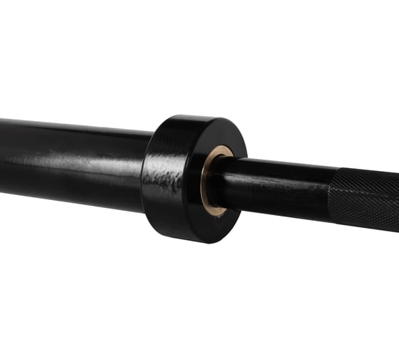 Гриф олимпийский UNIXFIT PRO 320 прямой 220 см / 50 мм Black BB22_50OLYMPBK320