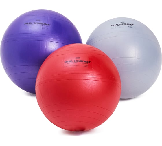Гимнастический мяч SISSEL SI Securemax Exercise Ball диаметр 55 см, красный 160.011 00-00-00