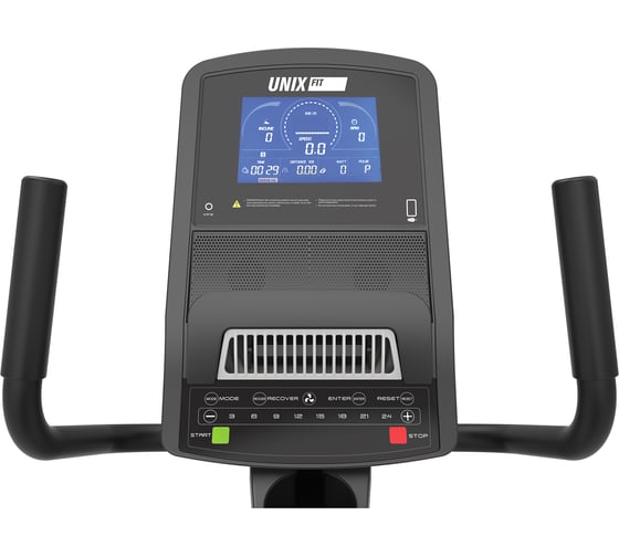 Горизонтальный велотренажер UNIXFIT B-1250 PRO 7" LCD RBB1250LCD7