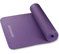 Коврик для йоги и фитнеса INDIGO NBR 173х61х1.5 см IN194 сиреневый