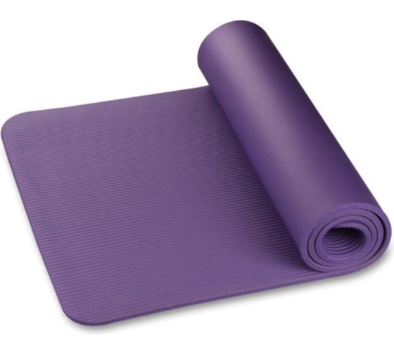 Коврик для йоги и фитнеса INDIGO NBR 173х61х1.5 см IN194 сиреневый