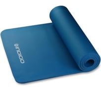 Коврик для йоги и фитнеса INDIGO NBR 173х61х1.2 см IN229 синий
