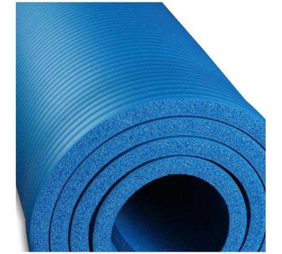 Коврик для йоги и фитнеса INDIGO NBR 173х61х1.2 см IN229 синий