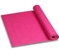 Коврик для йоги и фитнеса INDIGO PVC 173х61х0.6 см YG06 цикламеновый