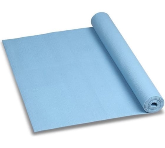 Коврик для йоги и фитнеса INDIGO PVC 173х61х0.6 см YG06 голубой 1