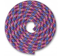 Скакалка для художественной гимнастики INDIGO Утяжеленная, 150 г, 2.5 м SM-359 Мультицвет №4