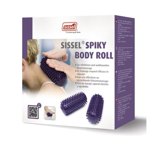Массажные ролики SISSEL SI Spiky Body Roll,пара, темно-фиолетовый 162.020 00-00-00