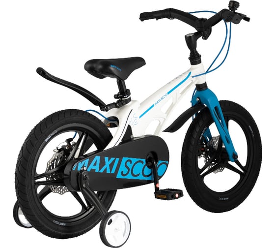 Двухколесный детский велосипед MAXISCOO Cosmic Делюкс, 16 дюймов, белый жемчуг MSC-C1609D