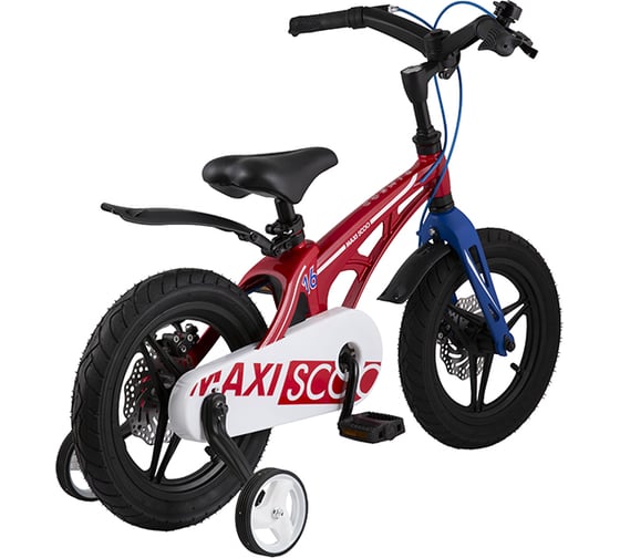 Двухколесный детский велосипед MAXISCOO Cosmic Делюкс, 16 дюймов, красный MSC-C1613D