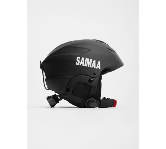 Горнолыжный шлем Saimaa р-р L (58-61см), цвет: черный GLA-06 58-61G 1