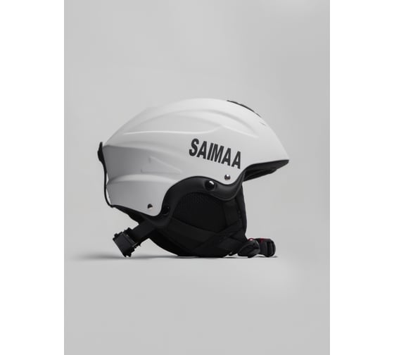 Горнолыжный шлем Saimaa р-р M (55-58см), цвет: белый GLA-06 55-58R 1