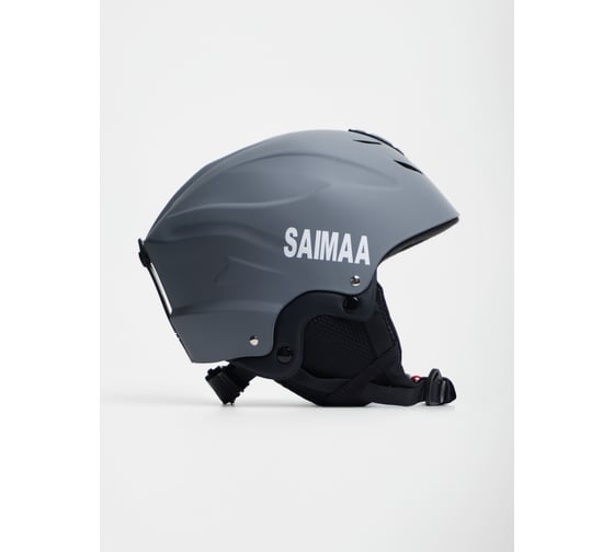 Горнолыжный шлем Saimaa р-р M (55-58см), цвет: темно-серый GLA-06 55-58 F 1
