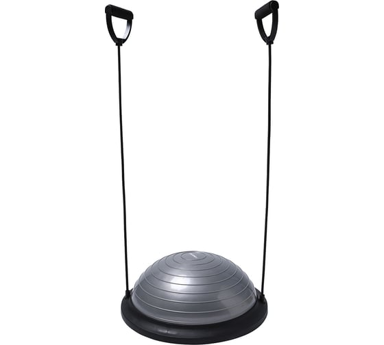 Полусфера балансировочная UNIXFIT Bosu с эспандерами, 46 см BSSP46