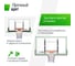 Баскетбольный щит UNIXline B-Backboard-PC 50"x32" R45 BSBS50PCBK 8