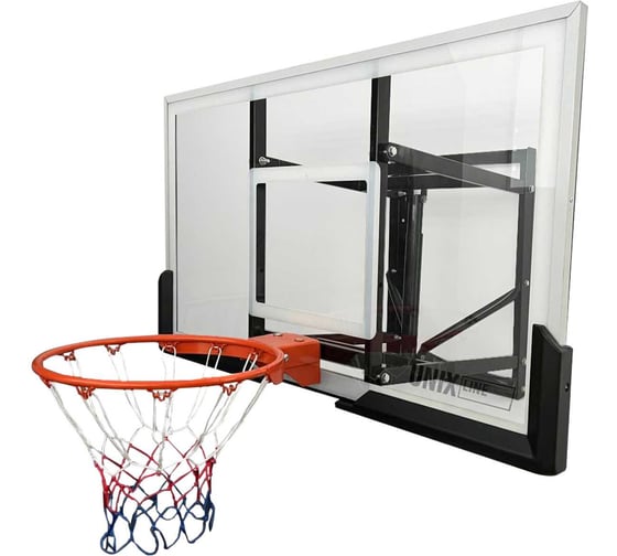 Баскетбольный щит регулируемый UNIXline B-Backboard-PC 50"x32" R45 BSBS50APCBK