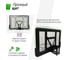 Баскетбольный щит UNIXline B-Backboard-PVC 44"x30" R45 BSBS44PVCBK 11