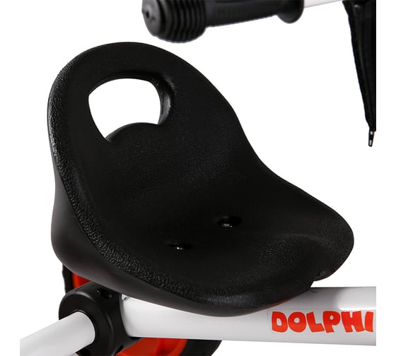 Трехколесный детский складной велосипед MAXISCOO Dolphin белый MSC-BCL062001W