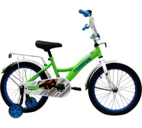 Велосипед Tempus Kid 18" цв.ярко-зеленый/синий