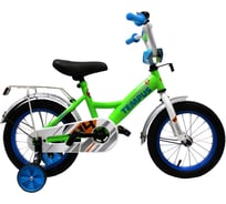 Велосипед Tempus Kid 14" цв.ярко-зеленый/синий
