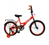 Велосипед Tempus Kid 20" цв.ярко-оранжевый/белый