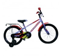 Велосипед Tempus Sun 20" цв.серо-голубой/красный