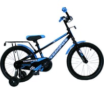 Велосипед Tempus Sun 16" цв.черный/синий