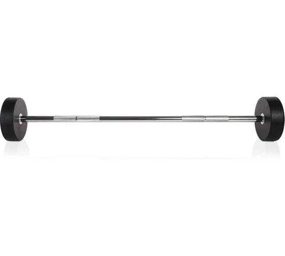 Штанга UNIXFIT PRO прямая, обрезиненная, 15 кг BBRND15PBK 1