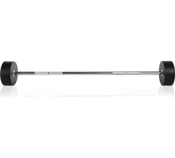 Штанга UNIXFIT PRO прямая, обрезиненная, 30 кг BBRND30PBK