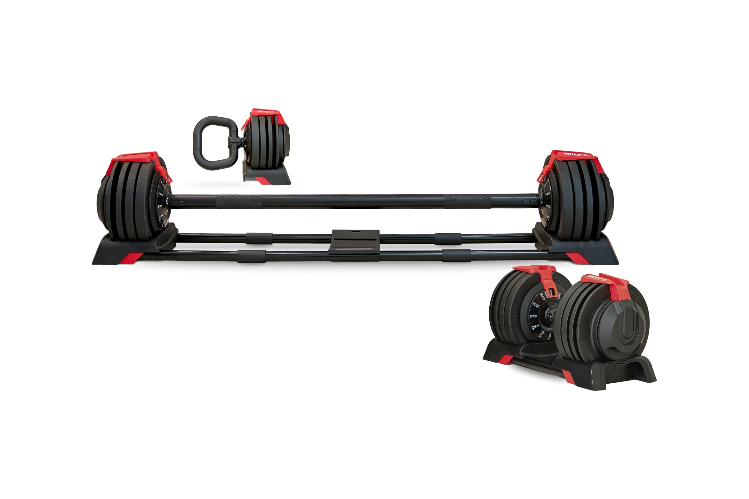 Штангарегулируемаямногофункциональная3в1UNIXFIT24кгBBREG3IN124