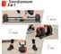 Штанга регулируемая многофункциональная 3 в 1 UNIXFIT 24 кг BBREG3IN124 3