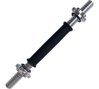 Гриф гантельный обрезиненный UNIXFIT 400 мм / 25 мм BU400RUB