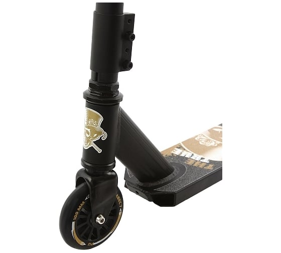 Трюковый самокат Larsen Street Trick Black/Gold 360328