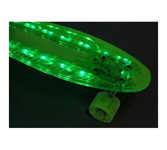 Мини-круизер Larsen Lights зеленый 363483