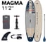 SUP-доска Aqua Marina "Magma" 340x84x15см, насос, весло, лиш, киль, ремнабор, сумка, до 150кг BT-23MAP 2