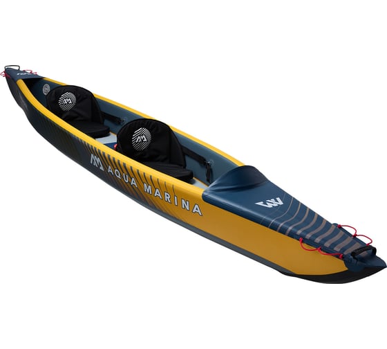Надувной каяк Aqua Marina "Tomahawk AIR-K440" 440x78см, насос, сиденье, киль, рюкзак, до 210кг AIR-K 440