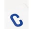 Повязка капитанская Jogel DIVISION Armband, белый/синий ЦБ-00004173 4