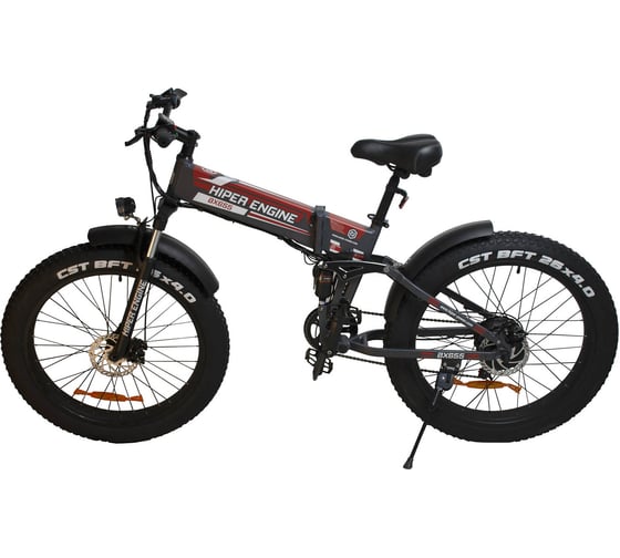 Электровелосипед HIPER Engine BX655, мотор 500Вт/48В, батарея 576 Втч HE-BX655 Graphite