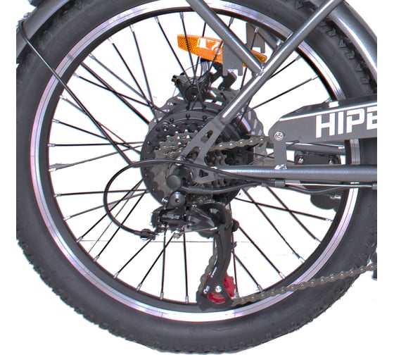 Электровелосипед HIPER Engine BF200, мотор 250Вт/36В, батарея 375 Втч HE-BF200 Metallic