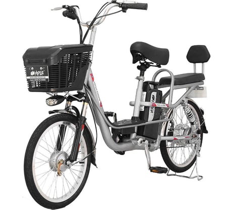 Электровелосипед HIPER Engine BS265, мотор 400Вт/36В, батарея 375 Втч HE-BS265 Silver