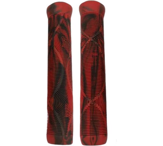 Грипсы Nonstopika 165 мм, для самокатов и велосипедов, мягкие, Red, 2 шт flus_red