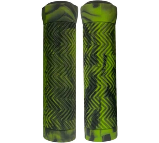 Грипсы Nonstopika 125 мм для самокатов и велосипедов мягкие, Green, 2 шт flus_green 1