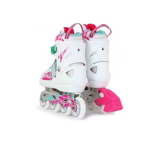 Раздвижные ролики Start Up Bloom розовый, L (39-42) 360345