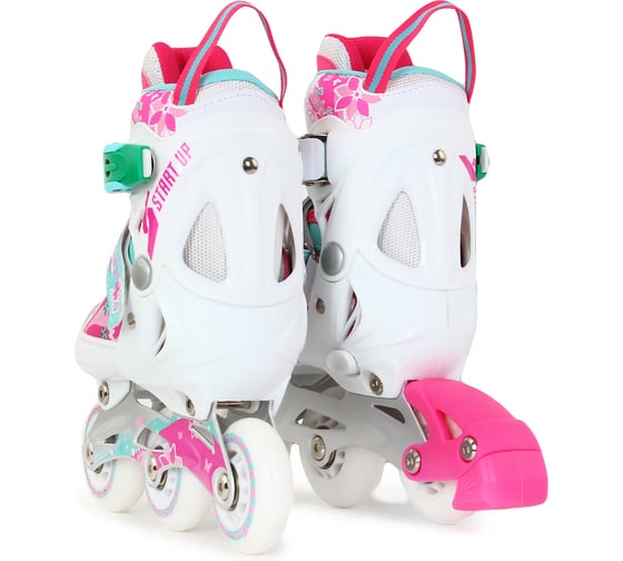 Раздвижные ролики Start Up Bloom розовый, L (39-42) 360345
